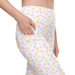 Load image into Gallery viewer, Spring Daisy Leggings with pockets
