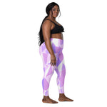 Load image into Gallery viewer, Galactic Purple Leggings with pockets
