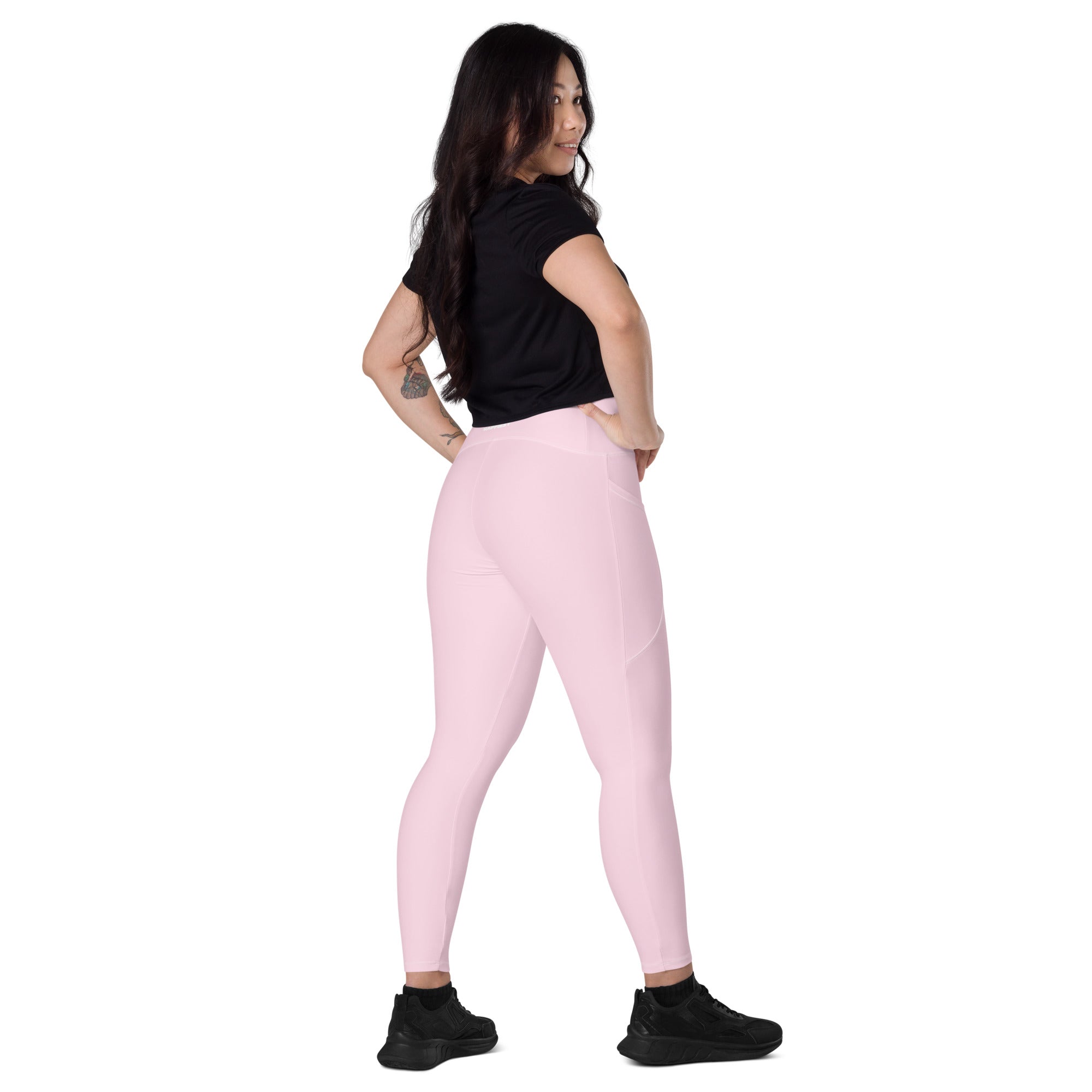 Rose Leggings with pockets