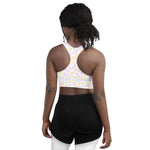 Load image into Gallery viewer, Spring Daisy Longline sports bra

