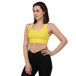Load image into Gallery viewer, Snow Longline sports bra
