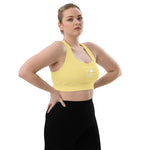 Load image into Gallery viewer, Lemon Longline sports bra
