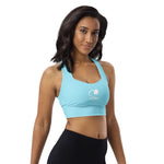 Load image into Gallery viewer, Bluebell Longline sports bra
