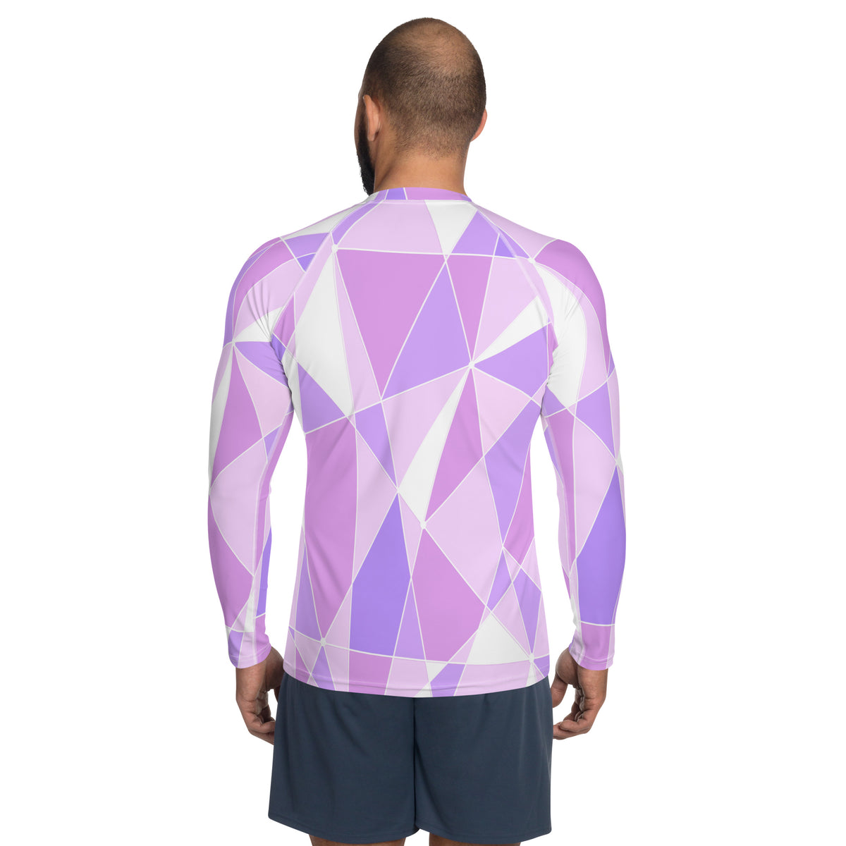 Galactic Purple Men's Rash Guard – The Happiest Fitness Co