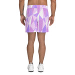 Load image into Gallery viewer, Galactic Purple Men&#39;s Recycled Athletic Shorts
