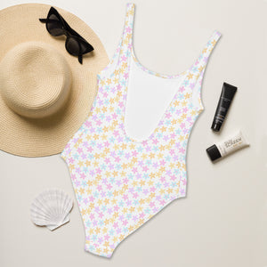 Spring Daisy One-Piece Swimsuit