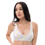 Load image into Gallery viewer, Spring Daisy Recycled padded bikini top
