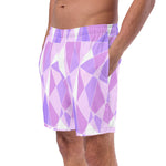 Load image into Gallery viewer, Galactic Purple Men&#39;s swim trunks

