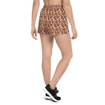 Load image into Gallery viewer, Giraffe Women’s Recycled Athletic Shorts
