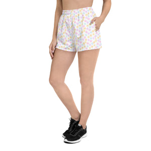 Spring Daisy Women’s Recycled Athletic Shorts