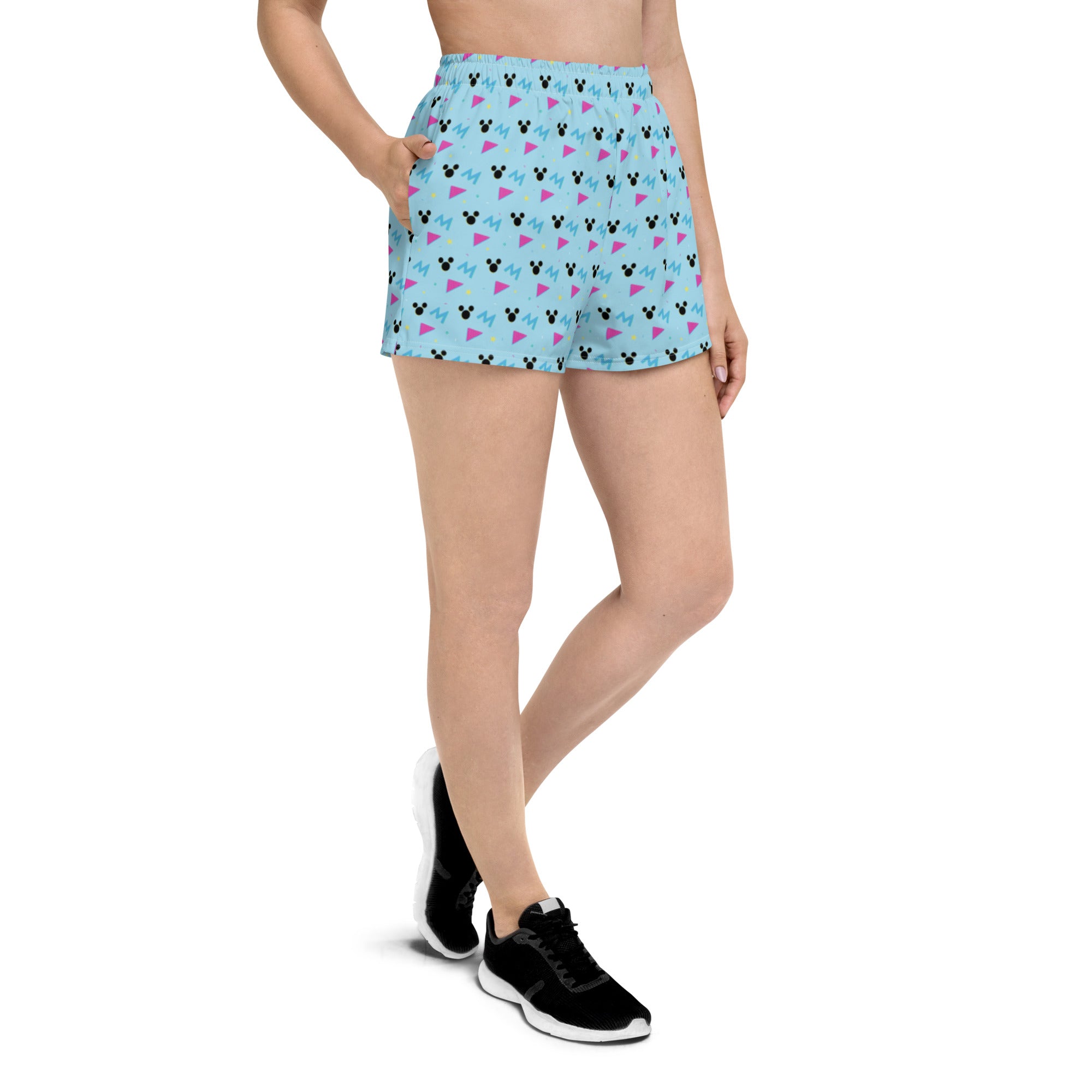 Mouse Women’s Recycled Athletic Shorts