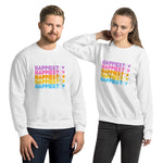 Load image into Gallery viewer, Happiest Rainbow Unisex Sweatshirt
