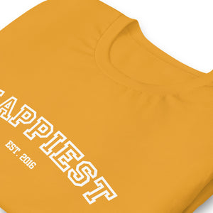 Bright Happiest Alumni Unisex t-shirt
