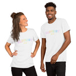 Load image into Gallery viewer, Pastel Rainbow Alumni Printed Unisex t-shirt
