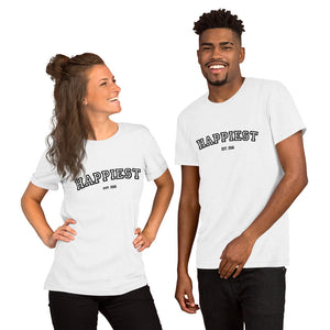 Happiest Alumni Unisex t-shirt