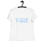 Load image into Gallery viewer, Step Into Your Power Women&#39;s Relaxed T-Shirt
